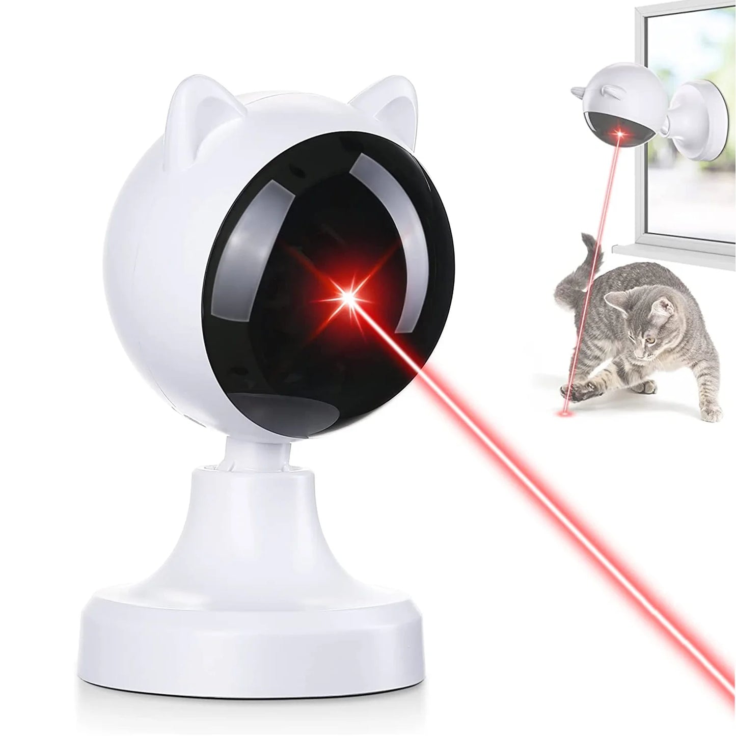 Interactive Laser Cat Toy for Indoor Cats