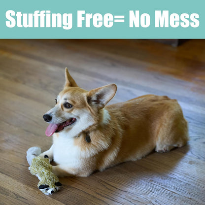 Skinneeez Raccoon 14 Inch Stuffing-Free Plush Dog Toy 