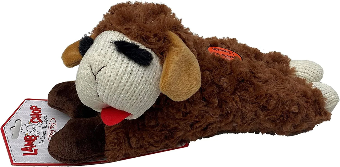 Lambchop Brown 10" with Squeaker Color