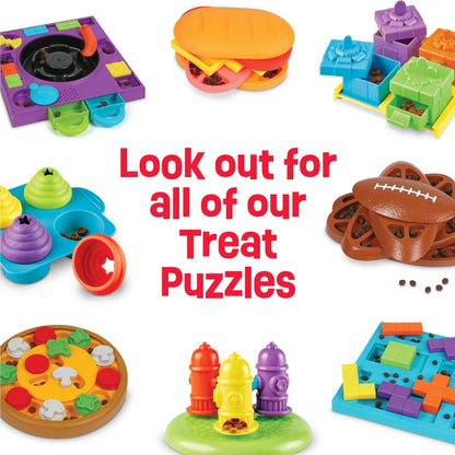 Pizza Party! Dog Toy Treat Puzzle