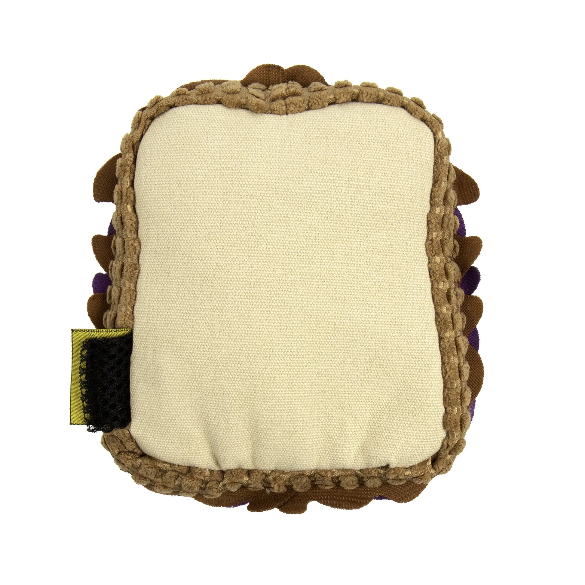 PB&J Squeaky Plush Chew Guard Dog Toy