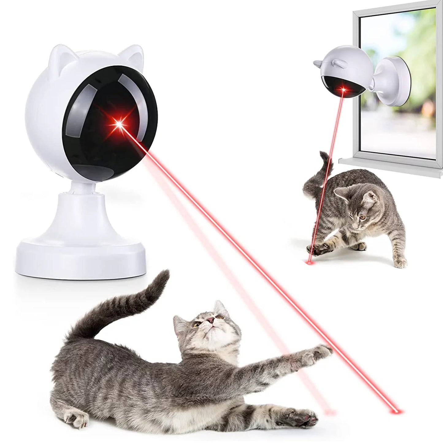 Interactive Laser Cat Toy for Indoor Cats