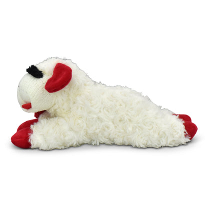 Lamb Chop Dog Toy with Squeaker, Medium