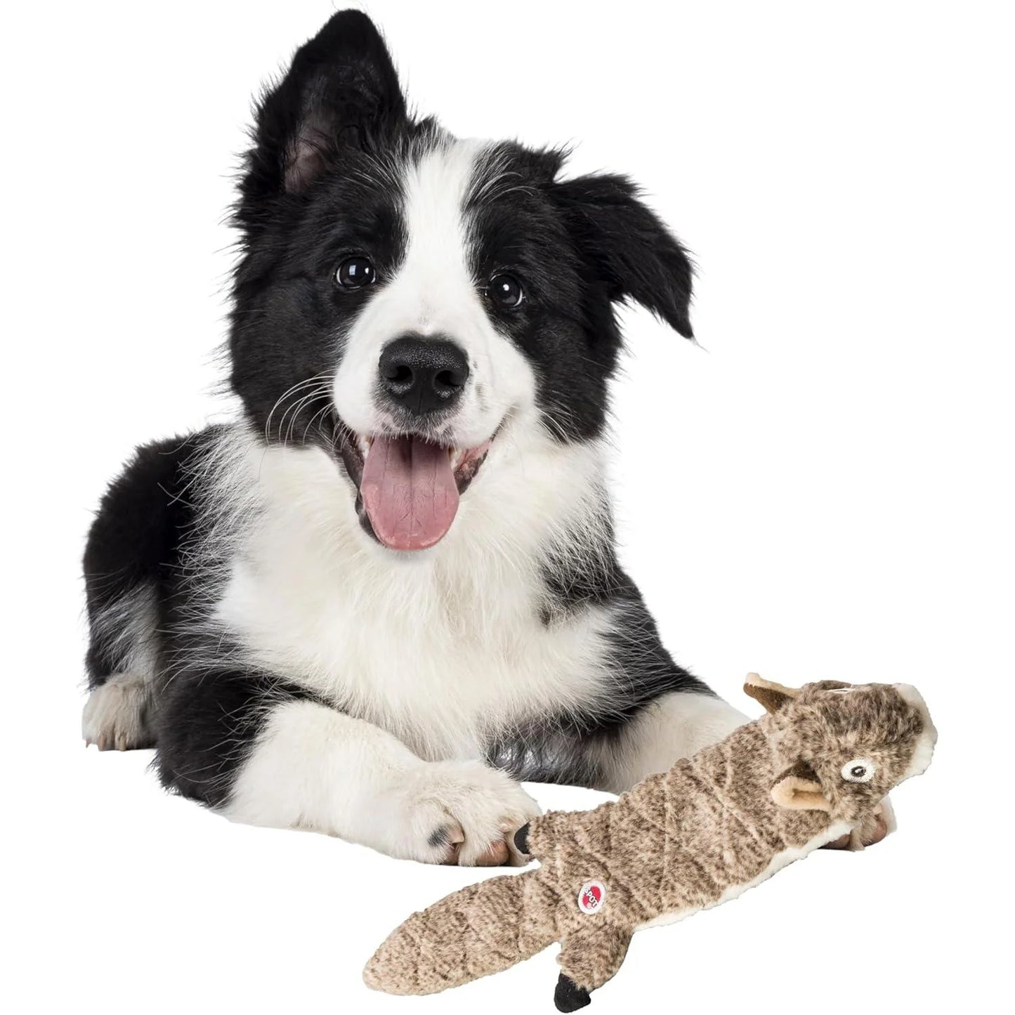 Extreme Quilted Squirrel Dog Toy