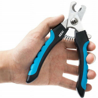 Blue Dog Nail Clippers and Trimmer with Safety Guard