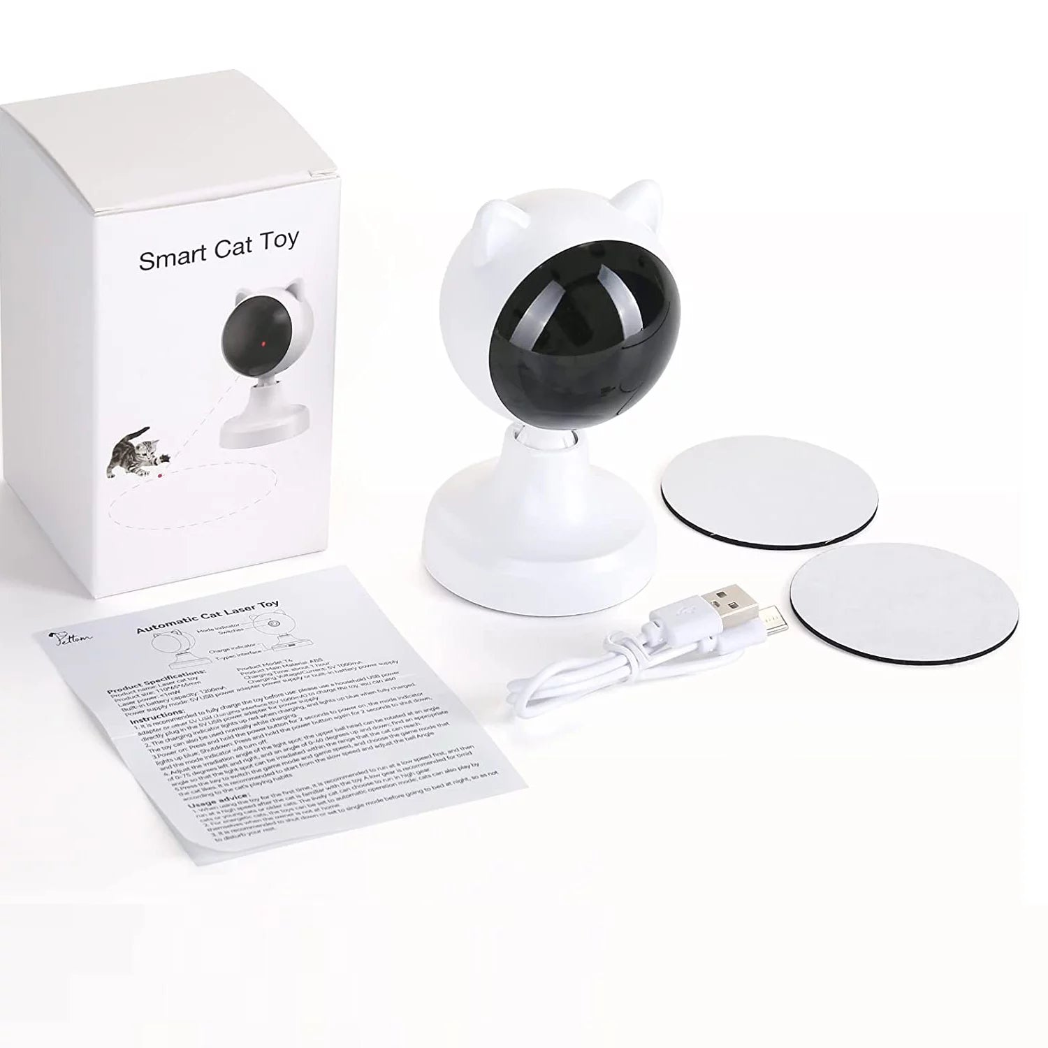 Interactive Laser Cat Toy for Indoor Cats