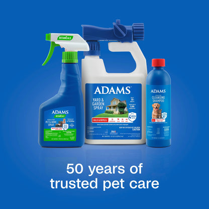 Flea & Tick Cleansing Shampoo for Dogs, Cats, Puppies & Kittens - 12 Fl Oz