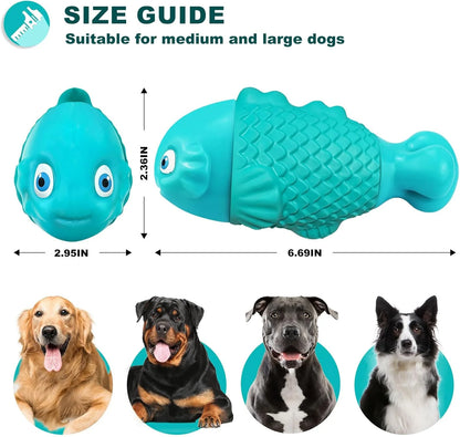 Fish Chew Toy for Aggressive Chewers