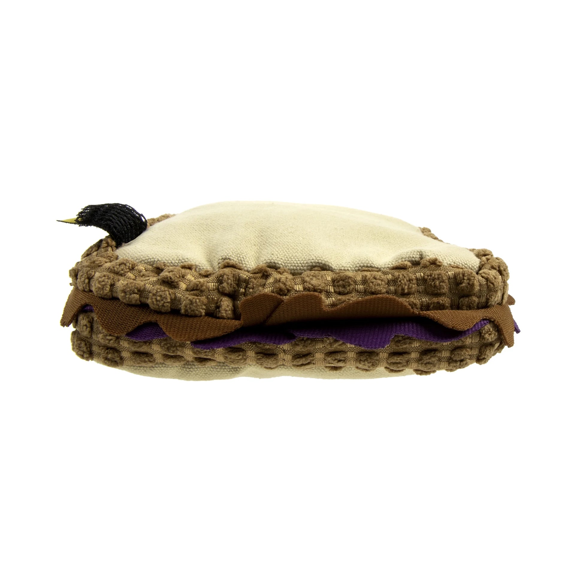 PB&J Squeaky Plush Chew Guard Dog Toy
