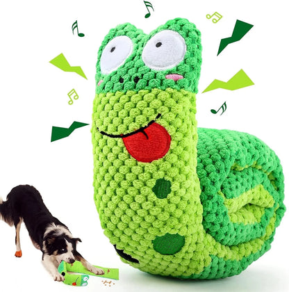 Squeaky Snail Dog Toy Suitable for Small Medium and Large Dogs