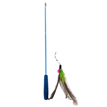 Kitty Caster Interactive Cat Toy, Blue