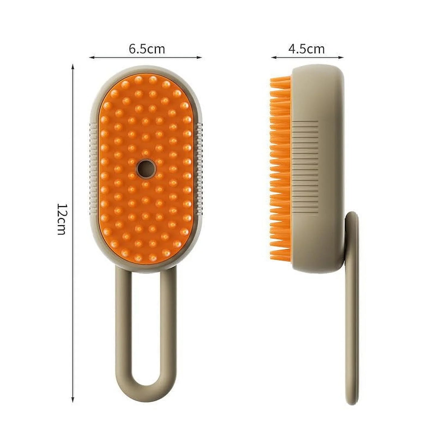 Cat Steam Brush, 3-in-1 Self Cleaning Steamy Pet Brush 