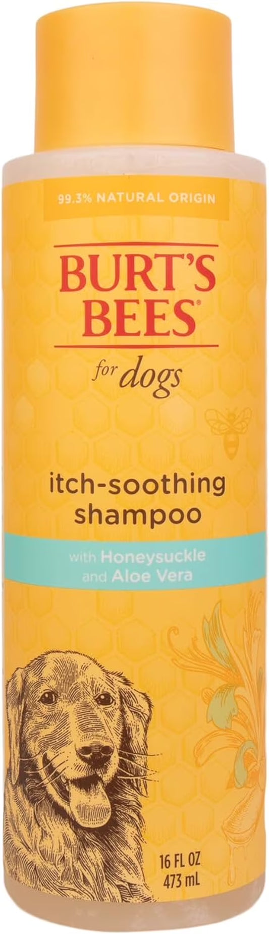 Burt’s Bees Dog Itch Soothing Shampoo, Honeysuckle Scent - 16 Ounces