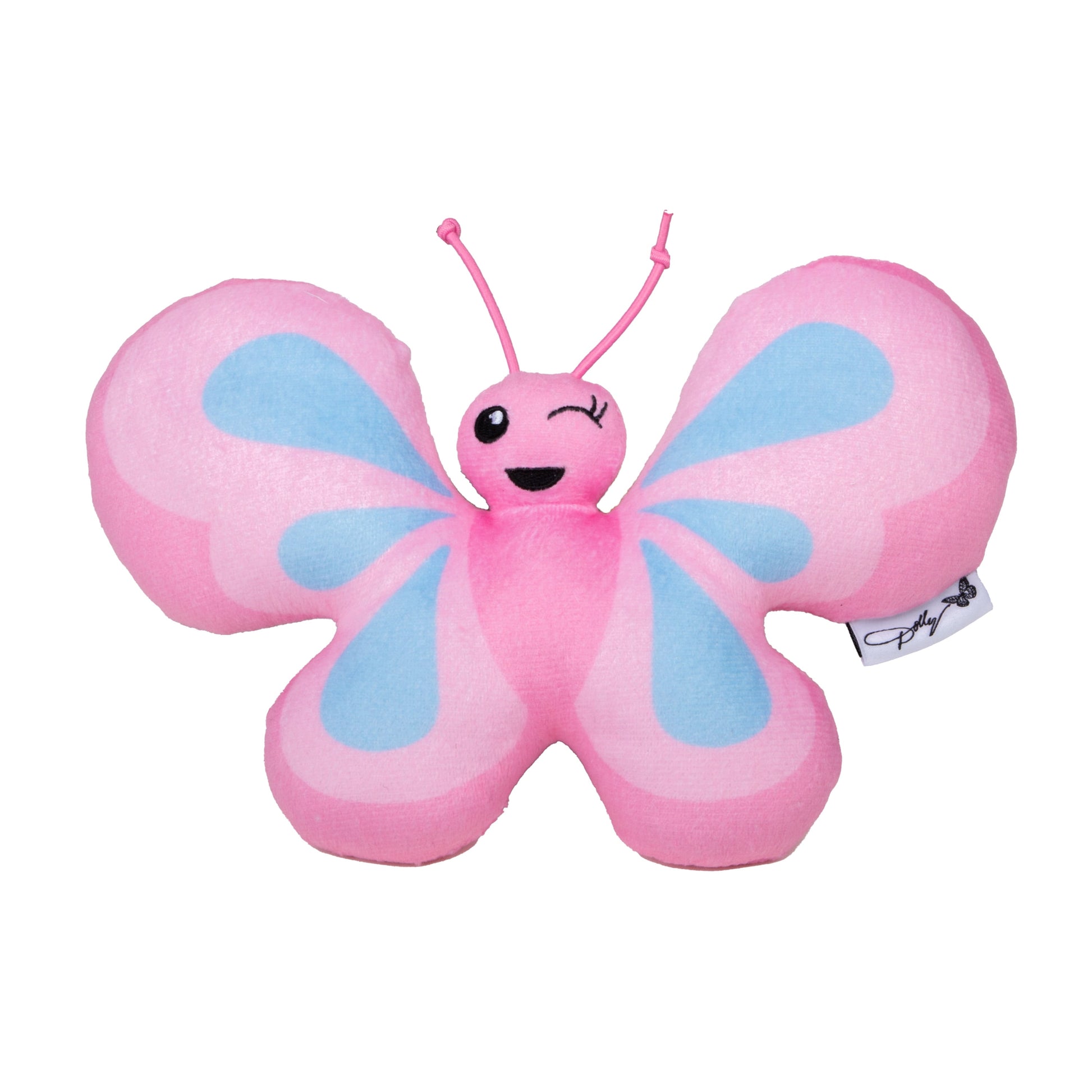 Butterfly Pet Toy, Pink