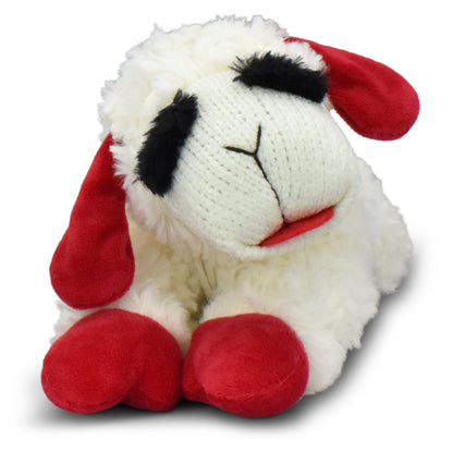 Lamb Chop Dog Toy with Squeaker, Medium