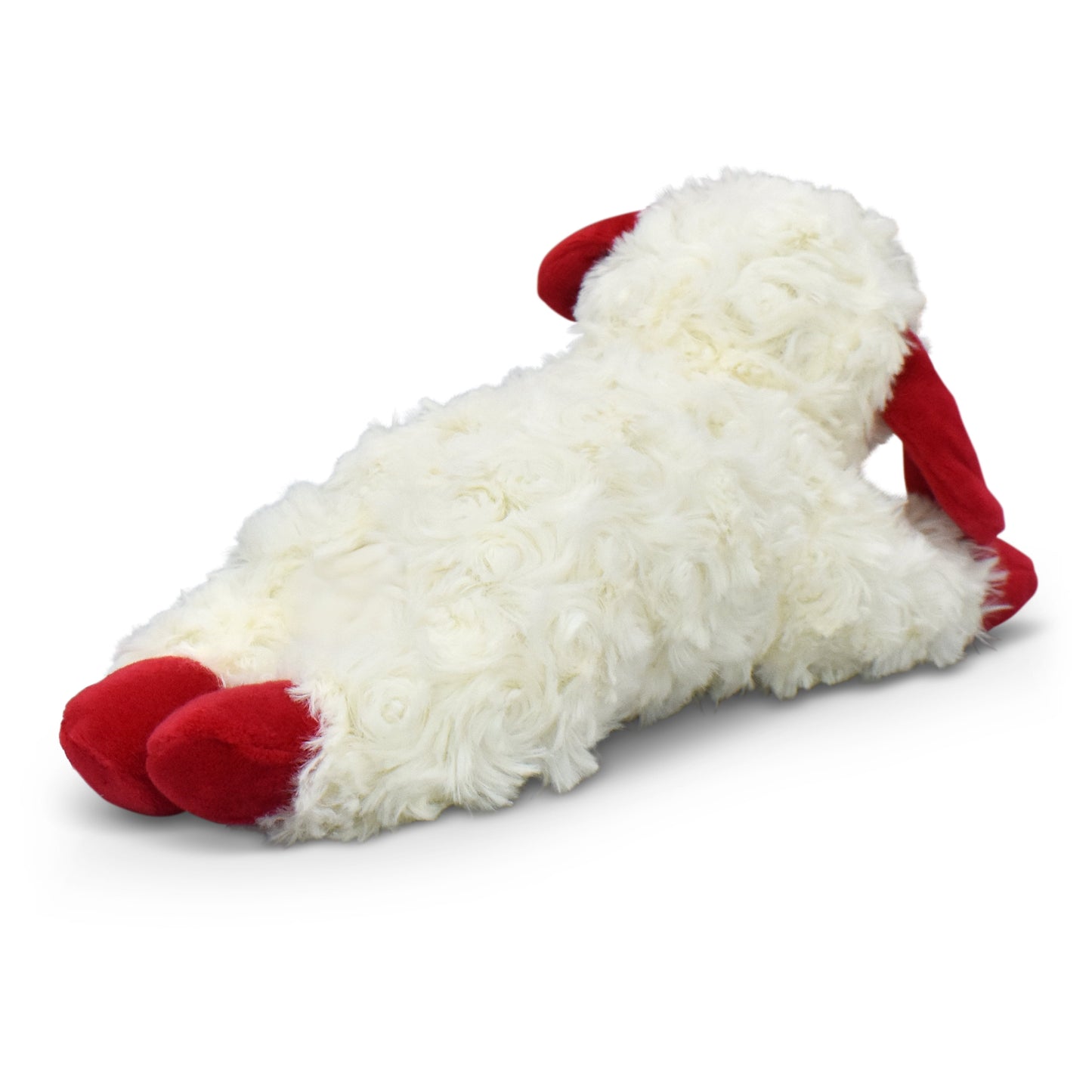 Lamb Chop Dog Toy with Squeaker, Medium