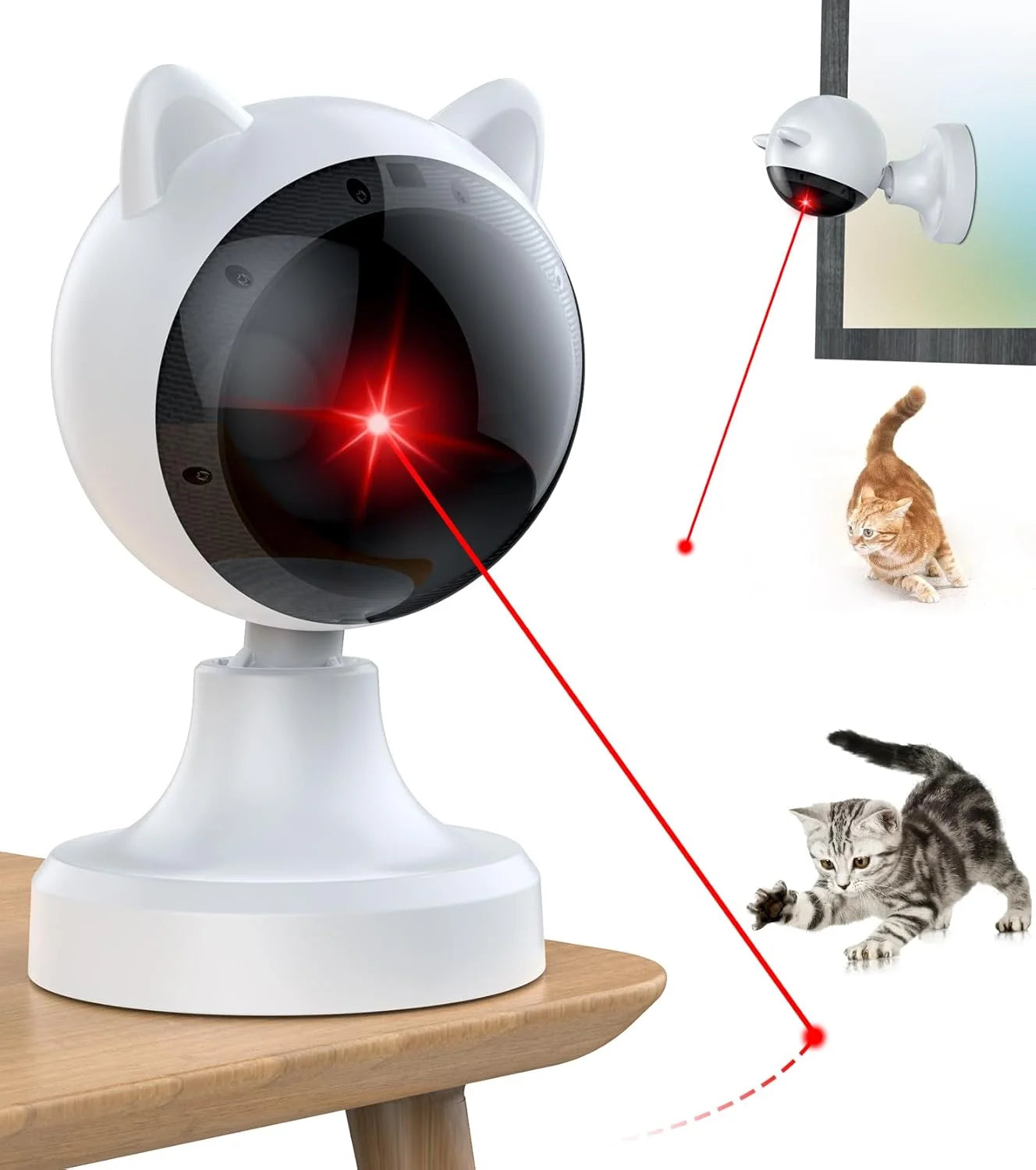 Interactive Laser Cat Toy for Indoor Cats