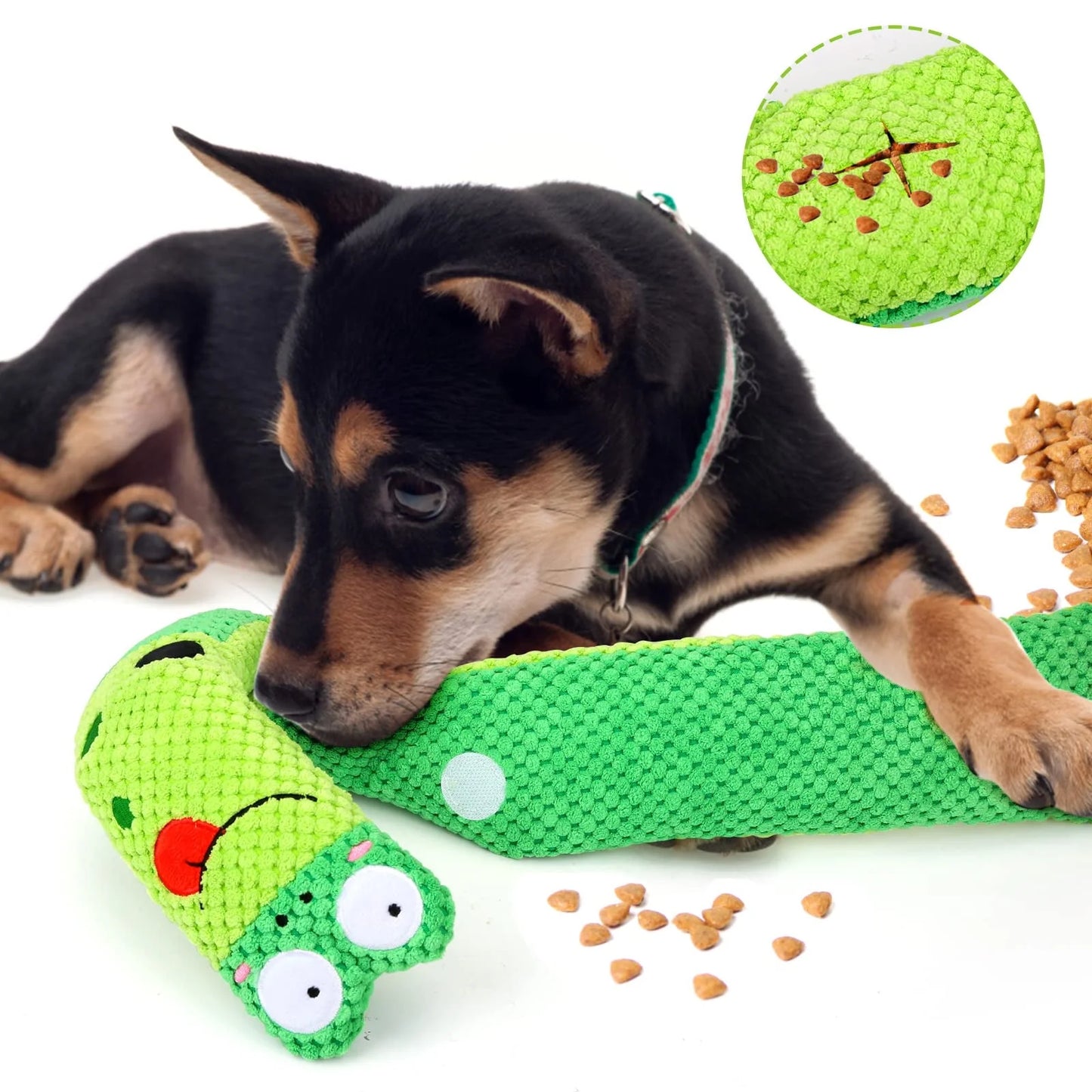 Squeaky Snail Dog Toy Suitable for Small Medium and Large Dogs