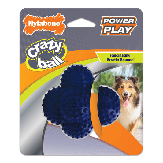 Power Play Crazy-Ball Dog Toy,  Large