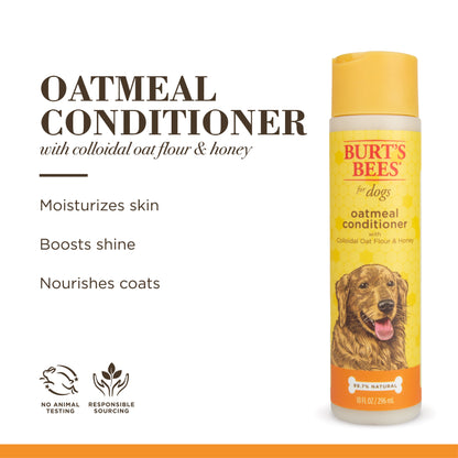 Burt's Bees for Pets - Natural Oatmeal Conditioner for Dogs 10 Oz.