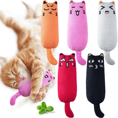 5PC Chew Toys with Catnip 
