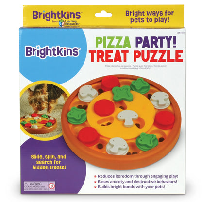 Pizza Party! Dog Toy Treat Puzzle