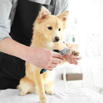 Blue Dog Nail Clippers and Trimmer with Safety Guard